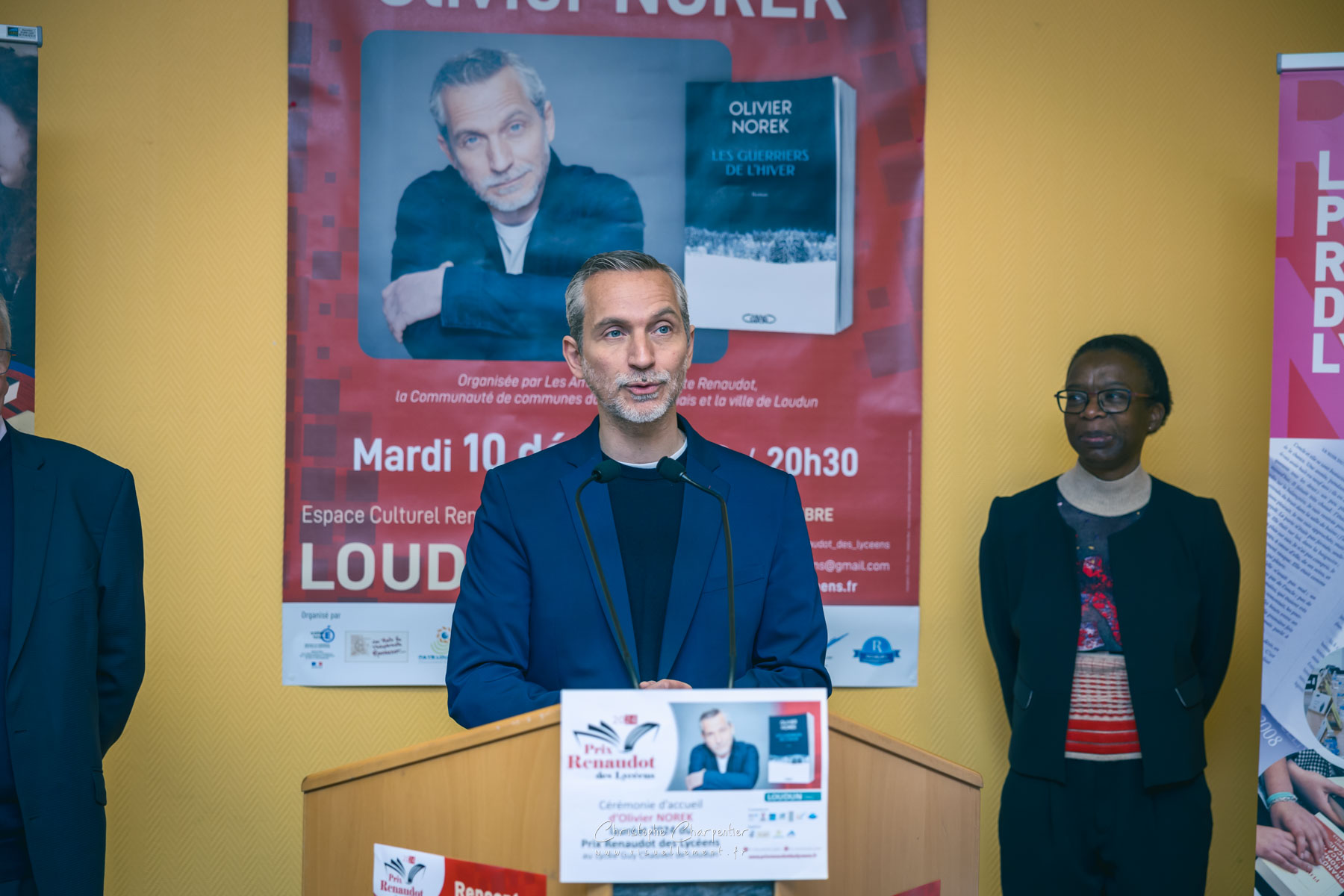 Lire la suite à propos de l’article Prix Renaudot des lycéens 2024 : accueil du lauréat Olivier Norek